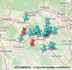 Mappa Via Vecchia Samminiatese, 50054 Fucecchio FI, Italia (10.1695)