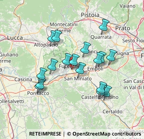 Mappa Via Vecchia Samminiatese, 50054 Fucecchio FI, Italia (12.92059)