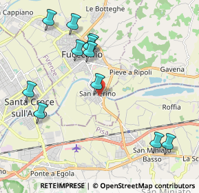 Mappa Via Vecchia Samminiatese, 50054 Fucecchio FI, Italia (2.29455)