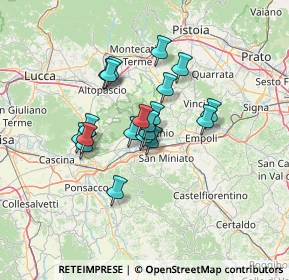 Mappa Via Rivolta, 56029 Santa Croce sull'Arno PI, Italia (9.8875)