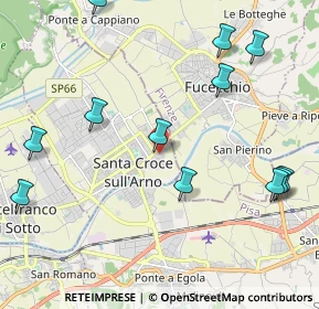 Mappa Via Rivolta, 56029 Santa Croce sull'Arno PI, Italia (2.6275)