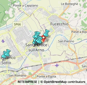 Mappa Via Rivolta, 56029 Santa Croce sull'Arno PI, Italia (1.30727)