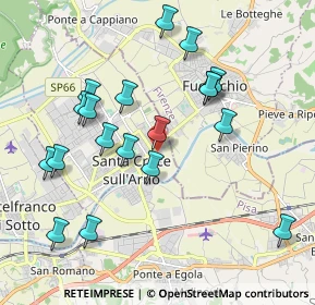 Mappa Via Rivolta, 56029 Santa Croce sull'Arno PI, Italia (2.07211)