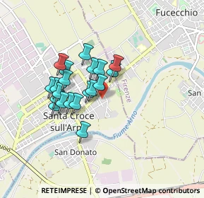 Mappa Via Rivolta, 56029 Santa Croce sull'Arno PI, Italia (0.6945)
