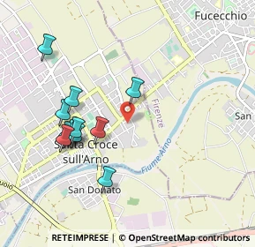 Mappa Via Rivolta, 56029 Santa Croce sull'Arno PI, Italia (0.98727)