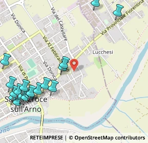 Mappa Via Rivolta, 56029 Santa Croce sull'Arno PI, Italia (0.7435)