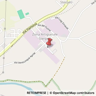 Mappa Via enrico fermi, 61030 Montefelcino, Pesaro e Urbino (Marche)