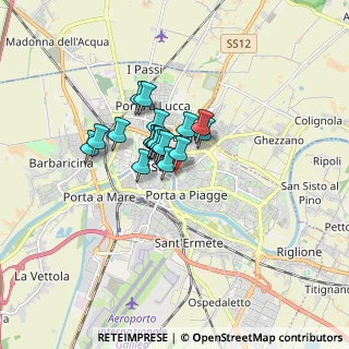 Mappa Piazza S. Silvestro, 56127 Pisa PI, Italia (1.01944)