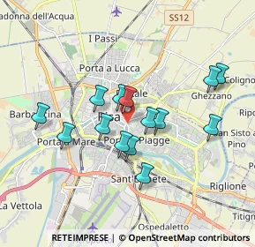 Mappa Piazza S. Silvestro, 56127 Pisa PI, Italia (1.59571)