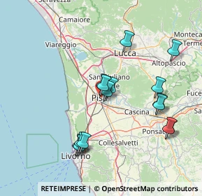 Mappa Piazza S. Silvestro, 56127 Pisa PI, Italia (15.11733)