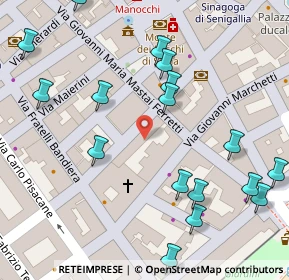 Mappa Via Arsilli, 60019 Senigallia AN, Italia (0.09)