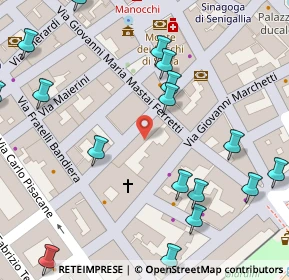 Mappa Via Arsilli, 60019 Senigallia AN, Italia (0.097)