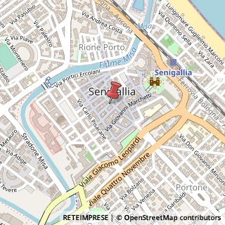 Mappa Via Mastai, 28, 60019 Senigallia, Ancona (Marche)