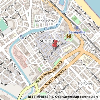 Mappa Via Mastai Ferretti, 48, 60019 Senigallia, Ancona (Marche)