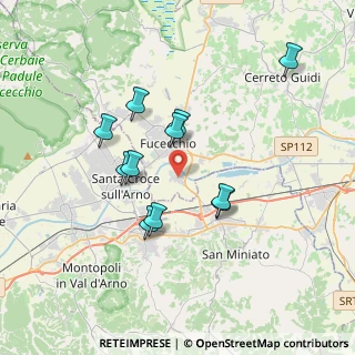 Mappa Via del Giardino, 50054 Fucecchio FI, Italia (3.28455)