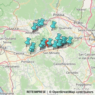 Mappa Via del Giardino, 50054 Fucecchio FI, Italia (10.4665)