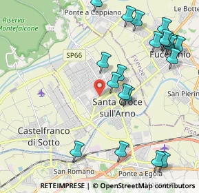 Mappa Via San Tommaso, 56029 Santa Croce sull'Arno PI, Italia (2.579)