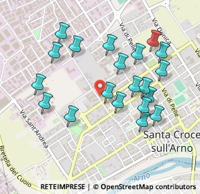 Mappa Via San Tommaso, 56029 Santa Croce sull'Arno PI, Italia (0.482)