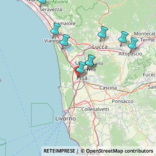 Mappa Via Visconti Ugone, 56122 Pisa PI, Italia (21.66364)