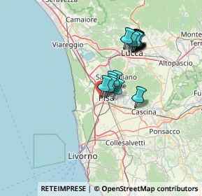 Mappa Via Giovanni Pancaldi, 56122 Pisa PI, Italia (12.239)