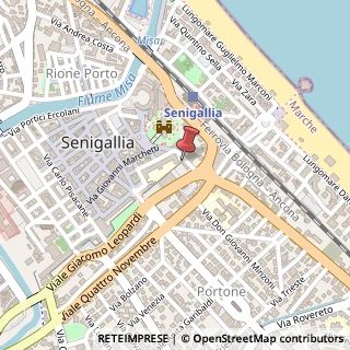Mappa Via Chiostergi, 10, 60019 Senigallia, Ancona (Marche)