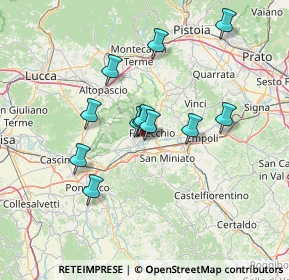 Mappa Via Provinciale Francesca Nord, 56029 Santa Croce sull'Arno PI, Italia (11.81833)