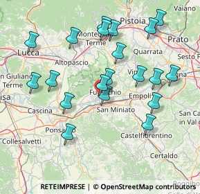 Mappa Via Provinciale Francesca Nord, 56029 Santa Croce sull'Arno PI, Italia (16.2555)