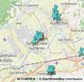 Mappa Via Provinciale Francesca Nord, 56029 Santa Croce sull'Arno PI, Italia (2.32)
