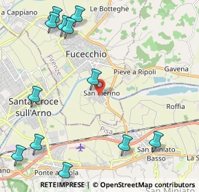 Mappa Via dei Gigli, 50054 Fucecchio FI, Italia (2.98083)