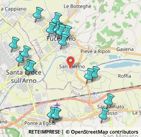 Mappa Via dei Gigli, 50054 Fucecchio FI, Italia (2.468)