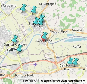 Mappa Via dei Gigli, 50054 Fucecchio FI, Italia (2.23909)