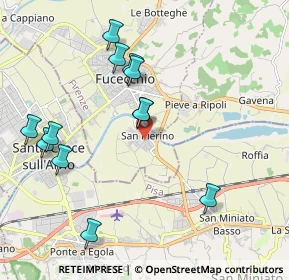 Mappa Via dei Gigli, 50054 Fucecchio FI, Italia (2.17833)