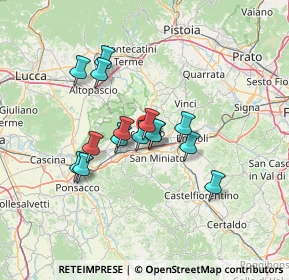 Mappa Via dei Gigli, 50054 Fucecchio FI, Italia (10.73667)