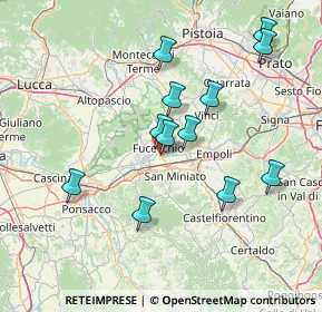 Mappa Via dei Gigli, 50054 Fucecchio FI, Italia (14.42)