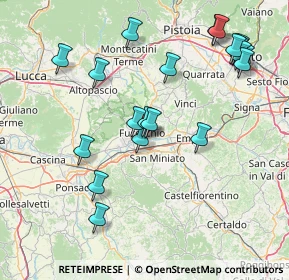 Mappa Via dei Gigli, 50054 Fucecchio FI, Italia (17.576)