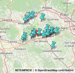 Mappa Via dei Gigli, 50054 Fucecchio FI, Italia (10.493)