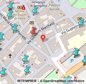 Mappa Via Giovanni Marchetti, 60019 Senigallia AN, Italia (0.1195)