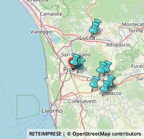 Mappa Via Giovanni Rosini, 56124 Pisa PI, Italia (11.22833)