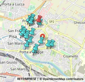 Mappa Via Giovanni Rosini, 56124 Pisa PI, Italia (0.7985)