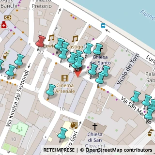Mappa Piazza Santo Sepolcro, 56124 Pisa PI, Italia (0.05)