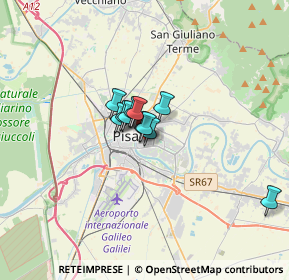 Mappa Piazza Bartolo da Sassoferrato, 56124 Pisa PI, Italia (1.69636)