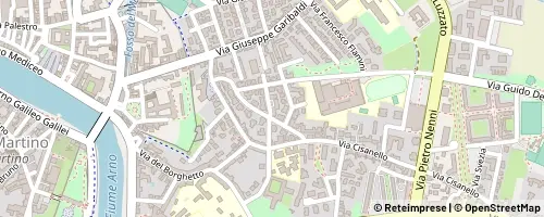 Mappa Pisa