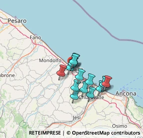 Mappa Via Carlo Pisacane, 60019 Senigallia AN, Italia (10.47467)