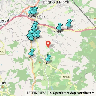 Mappa Via di Lappeggi, 50012 Bagno a Ripoli FI, Italia (2.078)