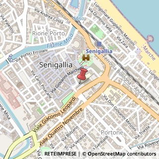 Mappa Piazza Aurelio Saffi, 9, 60019 Senigallia, Ancona (Marche)
