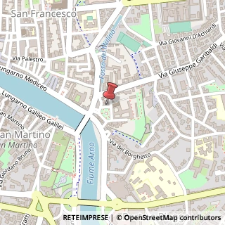 Mappa Piazza San Silvestro, 7/A, 56127 Pisa, Pisa (Toscana)