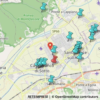 Mappa Via del Platano, 56022 Castelfranco di sotto PI (2.4515)
