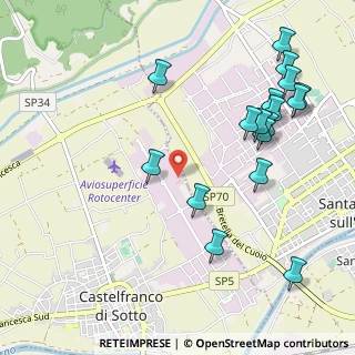 Mappa Via del Platano, 56022 Castelfranco di sotto PI (1.2564705882353)