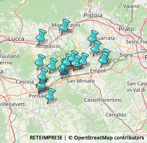 Mappa Via Antonio Meucci, 50054 Fucecchio FI, Italia (11.2025)