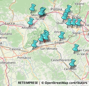 Mappa Via Antonio Meucci, 50054 Fucecchio FI, Italia (16.6905)